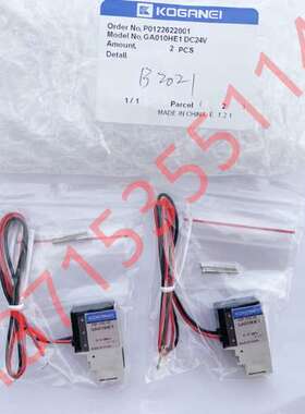 代理小金井KOGANEI GA010HE1 DC24V 电磁阀 F1W110-4KE2