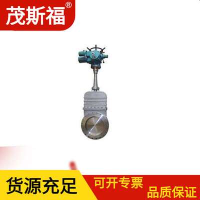 DMPZ973X-10P电动暗杆刀闸阀DN200不锈钢304电动暗杆插板阀DN300