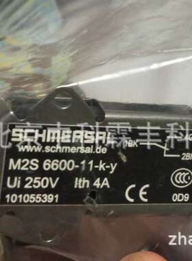 M2S 6600-11-K-Y德国施迈赛SCHMERSAL微动开关位置开关限位开关