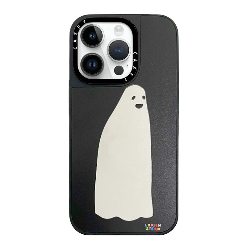 CASETi手机壳联名万圣节镜面小鬼14适用iPhone16ProMax明星13网红12防摔11保护套苹果15pro华强北MagSafe磁吸