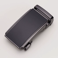 【Черный】 Маленькая автоматическая пряжка 3.0