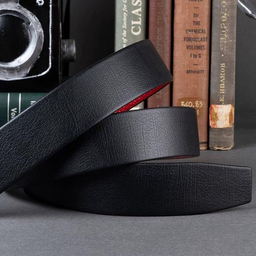 Оберег на день рождения, мужской ремень, красная кожаная пряжка, из натуральной кожи