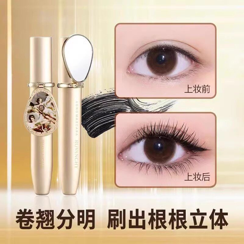 洛梵诗睫毛膏纤长不晕染带小镜子图片