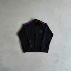 Evil - Red and Blue Border Sweater Cardigan