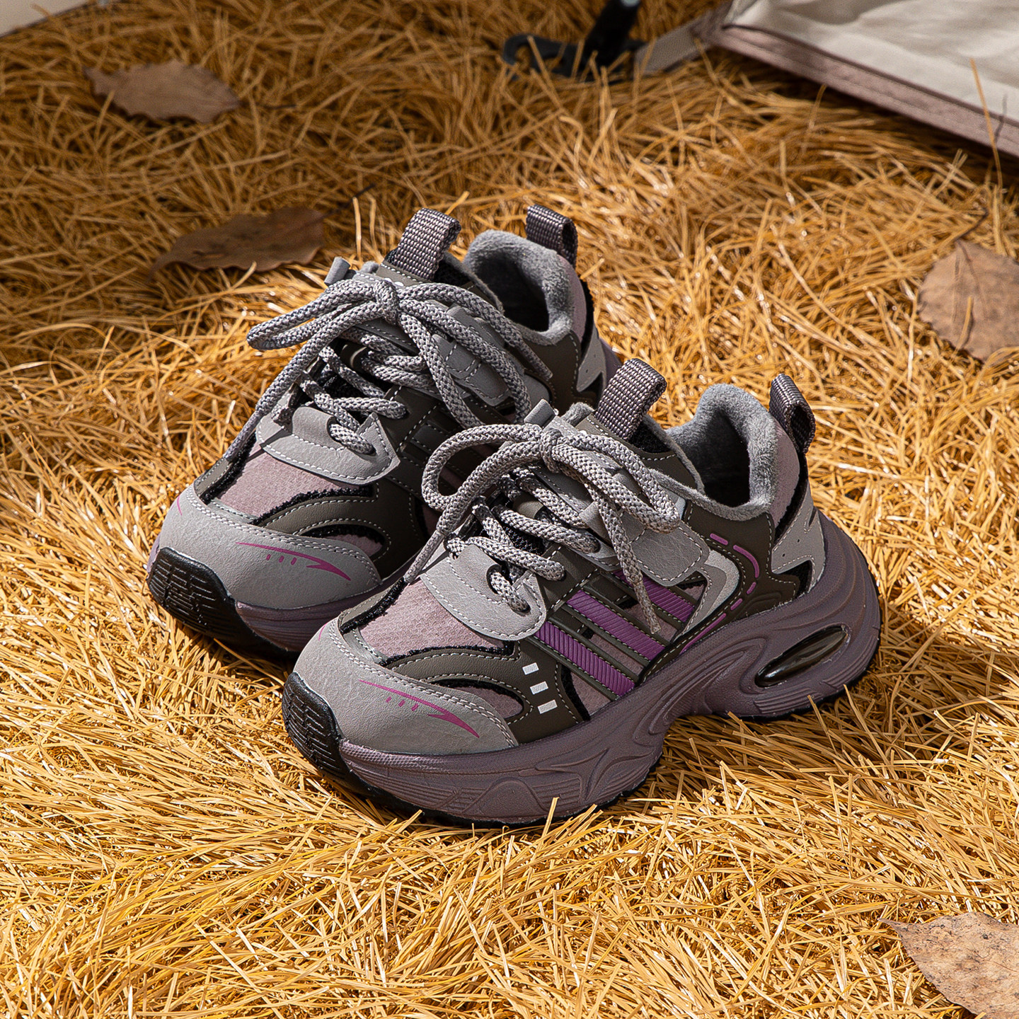 男童运动鞋2025冬季新款休闲女童跑步鞋加绒软底老爹鞋中大童棉鞋,童鞋/婴儿鞋/亲子鞋,运动鞋,淘宝优惠券,粉丝福利购,淘宝优惠卷