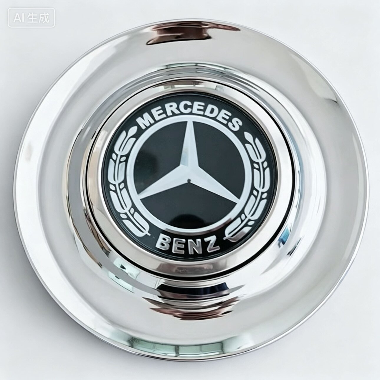网红磁悬浮轮毂盖适用奔驰A级B级C级E级S级 GLA GLS GLE ML标静止