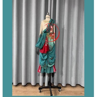 新款定制独舞剧目演出莲花化生仙童舞蹈服装量身定制