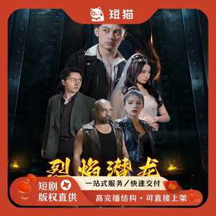 【二轮】《烈焰潜龙》101集2023发行非独家短剧二轮剧