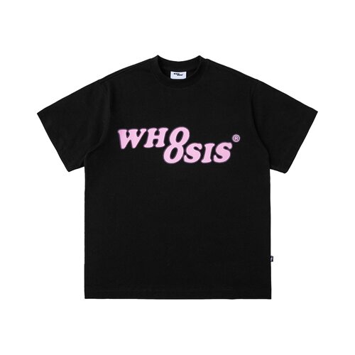 WHOOSIS（不知其名）新配色幻影大logo短袖t恤夏季男女校潮情侣装