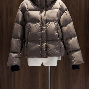 女士鹅绒服JS 新款 长袖 简约时尚 099 连帽防风袖