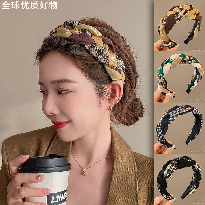 网红发箍中年妈妈女款高颅顶宽边压发卡头饰麻花头箍女2026新款高