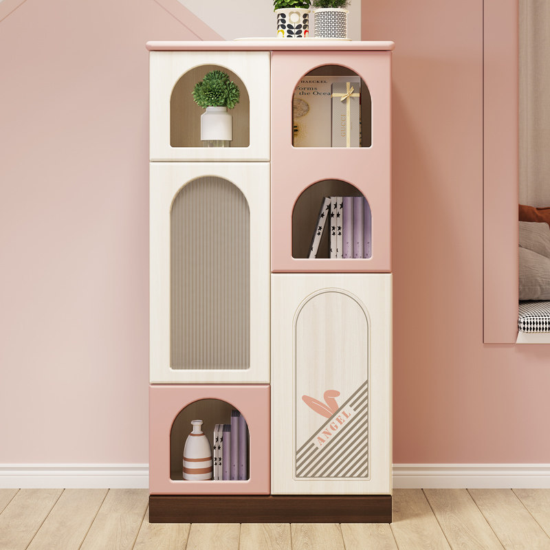 北欧风格儿童书柜组合收纳柜家用学生落地绘本书架女孩玩具储物柜|msdalam kategori perabot kediaman, kabinet, rak buku, rak buku Single - dari Buy2taobao.com untuk memberikan perkhidmatan ejen Taobao profesional membeli