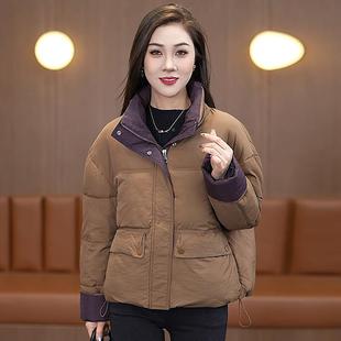 小香风二棉棉棉服妈外套女新款 秋冬轻薄加厚ZLE775Y夹袄妈减 爆款