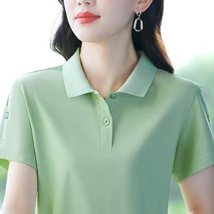 2422年恤上衣年轻款 新款 短女士休服闲件卫单衣中老168 袖 冰 妈妈装