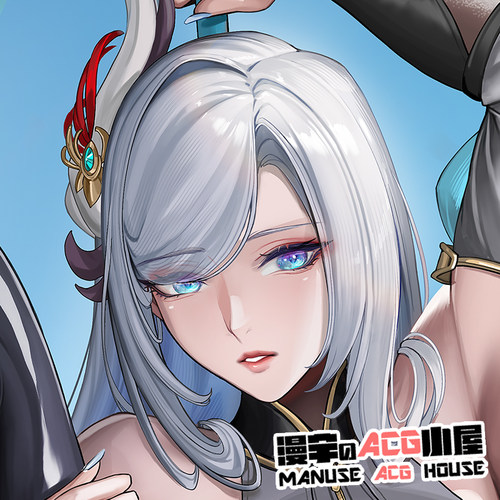 原神申鹤等身抱枕御姐