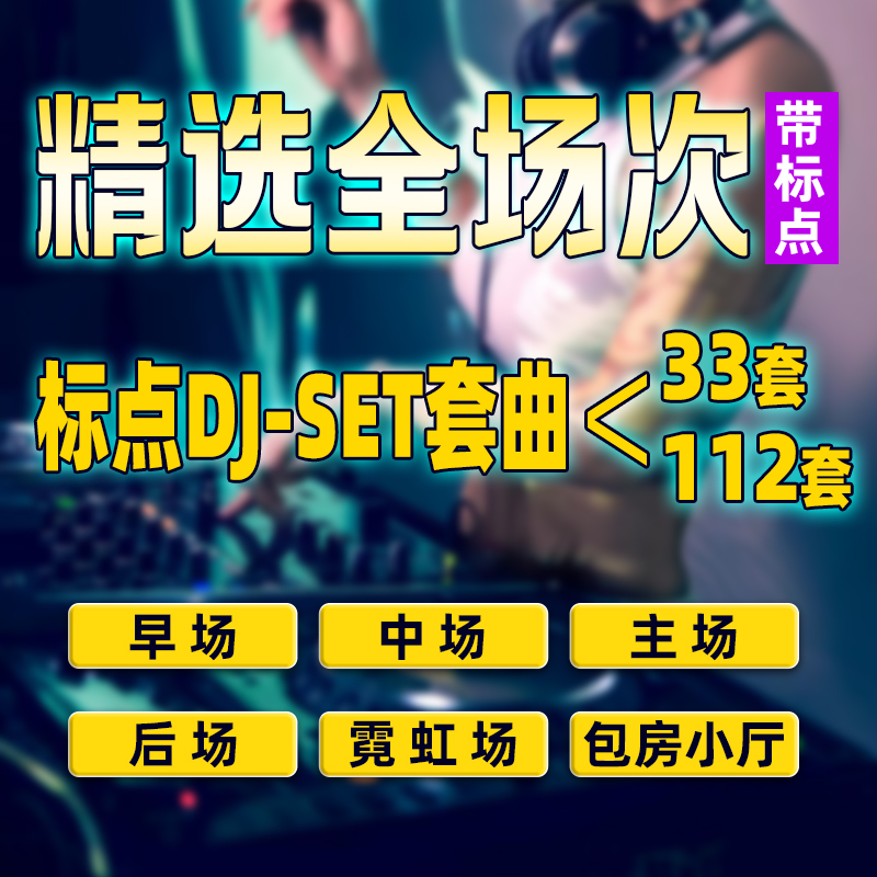 DJ打碟套曲嘉宾演出电音节音色