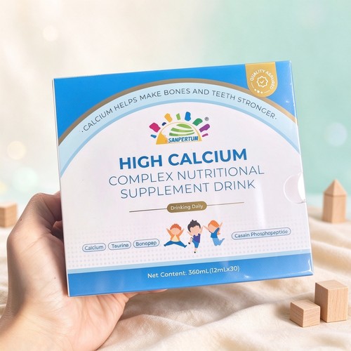 叁佰添二阶段强化钙饮品儿童青少年成人液体钙360ml新西兰进口