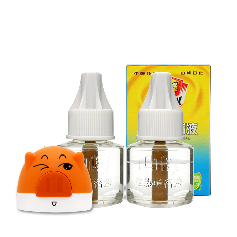 电热蚊香液山峰猪猪侠驱蚊器