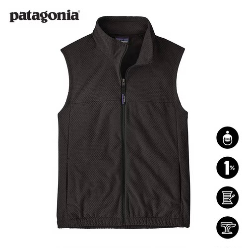 patagonia男士抓绒马甲