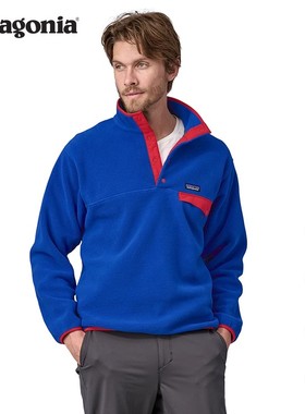 男士经典加厚款套头抓绒衣 Snap-T 25450 patagonia巴塔哥尼亚