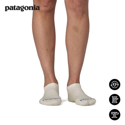 patagonia羊毛运动船袜