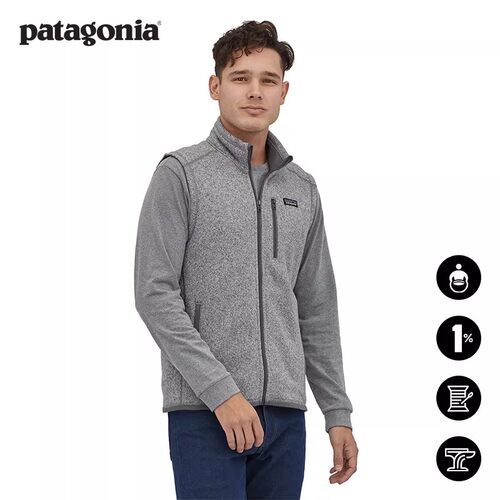 patagonia男士保暖抓绒马甲