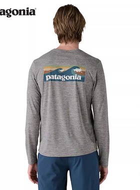 男士C1速干长袖T恤Cap Cool - Waters 45170 patagonia巴塔哥尼亚