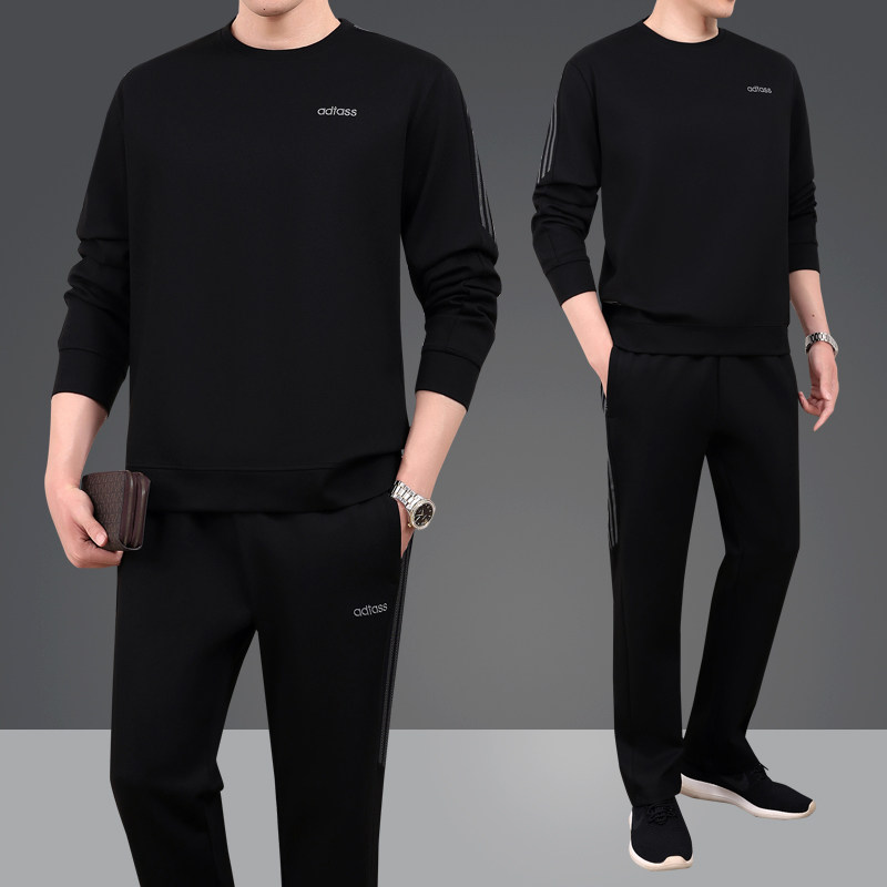 中老年男装爸爸休闲运动服