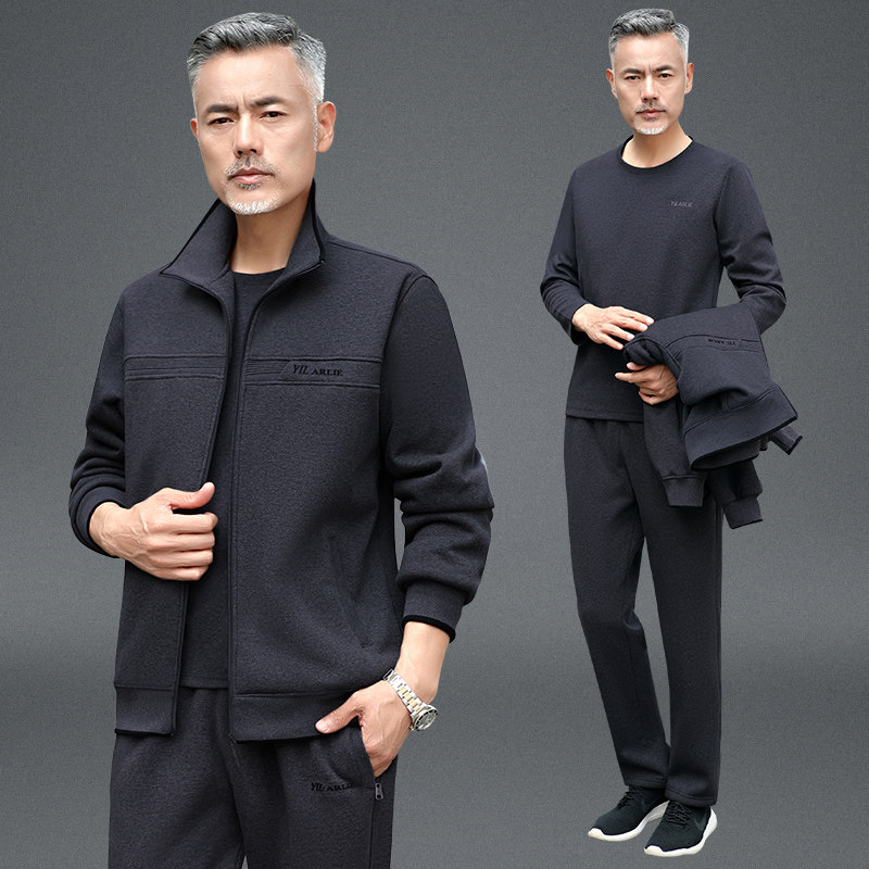 时尚外套宽松中老年春秋休闲服