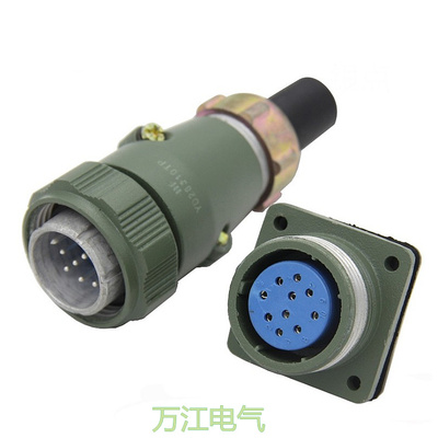 YD28 10芯 航空插头插座 连接器 YD28J10TP YD28J10TQ YD28K/J10Z