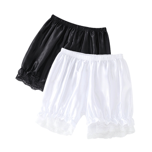 安全裤女夏季薄款防走光jk打底裙裤可外穿白色宽松南瓜裤保险短裤