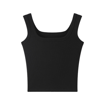 宽肩吊带背心女内搭夏季2024新款修身百搭遮副乳外穿打底美式上衣