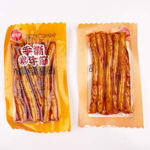顺天缘手撕素牛筋袋装散称酱香辣味办公室校园追剧零食大礼包
