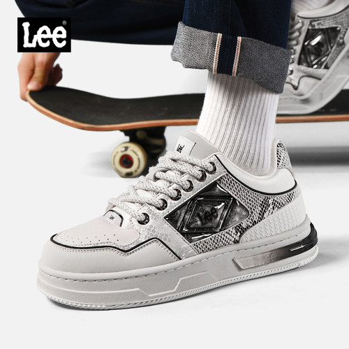 Lee厚底百搭休闲板鞋男