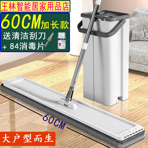 拖地神器AB环保塑料拖把东方亮洁