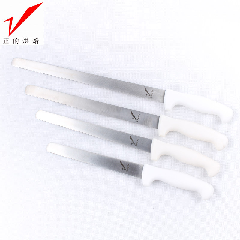 正的烘焙工具 切蛋糕直牙刀 面包刀具  不锈钢裱花刮刀