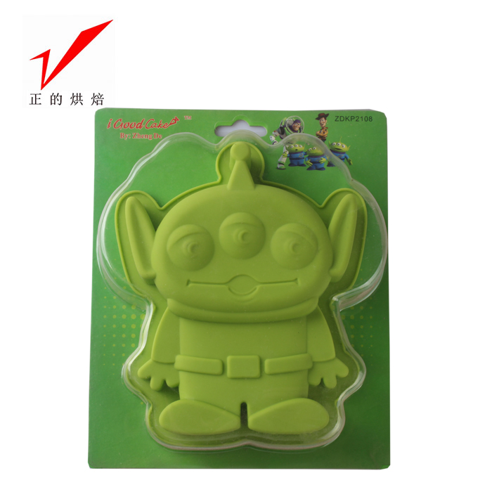 正的 玩具總動員三眼仔卡通硅膠蛋糕 耐高溫可入烤箱 烘焙模具