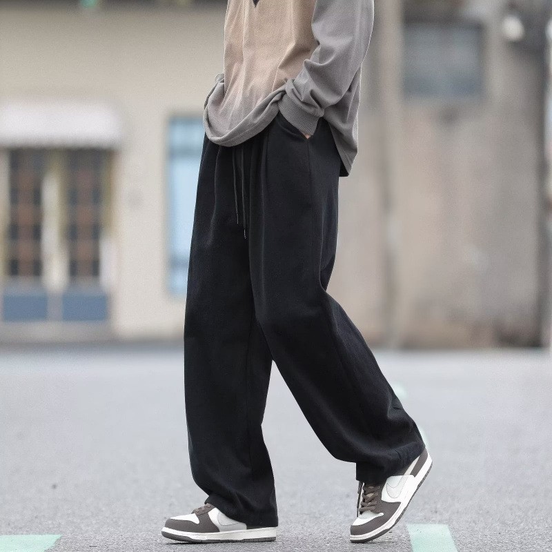 凉快舒服的裤子男韩里韩气的穿搭2025新款今年流行爆款薄款休闲裤