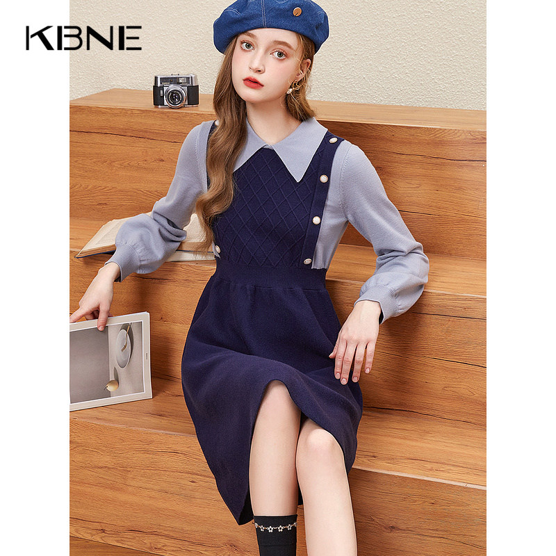 【一一专享】连衣裙女秋长袖针织毛衣裙7210192172,女装/女士精品,连衣裙,淘宝优惠券,粉丝福利购,淘宝优惠卷