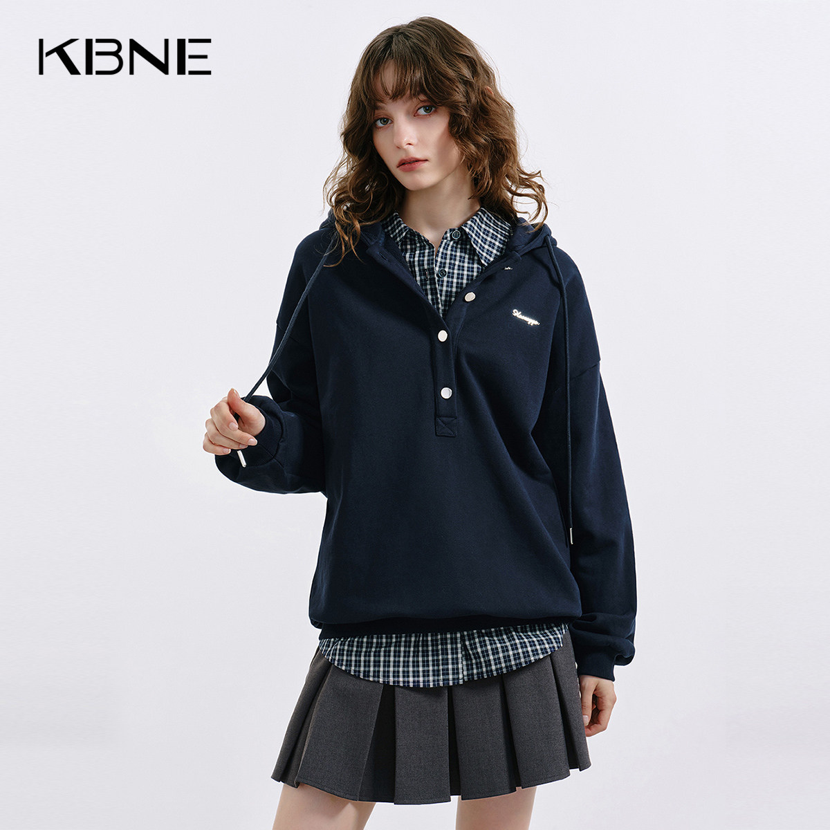 【一一专享】美式慵懒学院风连帽卫衣女750841008,女装/女士精品,卫衣/绒衫,淘宝优惠券,粉丝福利购,淘宝优惠卷