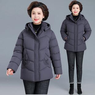 保暖30 老宽松绒棉加厚棉袄中年衣妈妈装 3614 冬季 棉服女年加新款