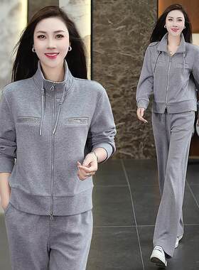 春秋女96958918透休气速干长款袖领训运动练服套装健身跑步闲服