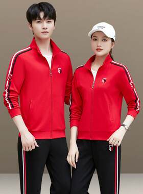 侣情套装新闲春秋款时尚潮牌男女73203316运动服休卫衣宽松跑步三
