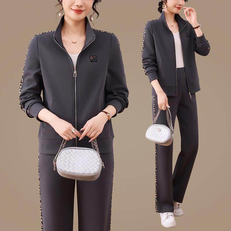 时尚休龄闲运动套装女春秋新款洋气减显瘦连96726848阔件腿帽跑步,运动服/休闲服装,运动套装,淘宝优惠券,粉丝福利购,淘宝优惠卷