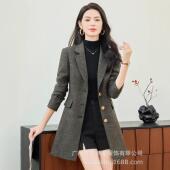 理工层时尚 商务职管业装 休闲经作服理 套裤 春秋季 女YLS 2543中长款