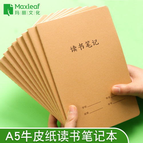 玛丽a5读书笔记本好词好句摘抄本