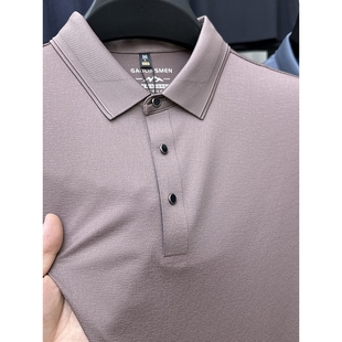 polo衫 精选高端短袖 柔软透气男士 t恤男夏季 凉感冰丝上衣舒适 新款