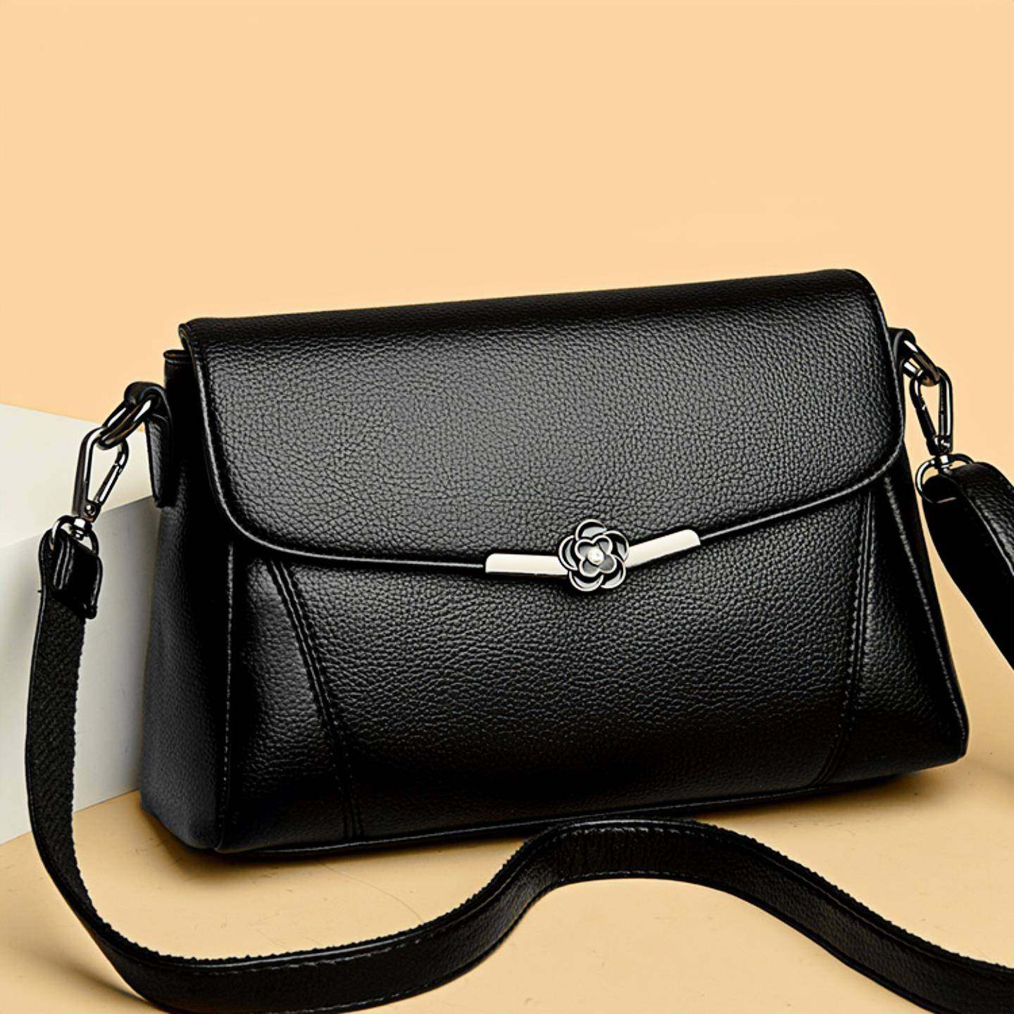 法国软皮婆婆小包包女2025新款中老年妈妈包中年大容量单肩斜挎包