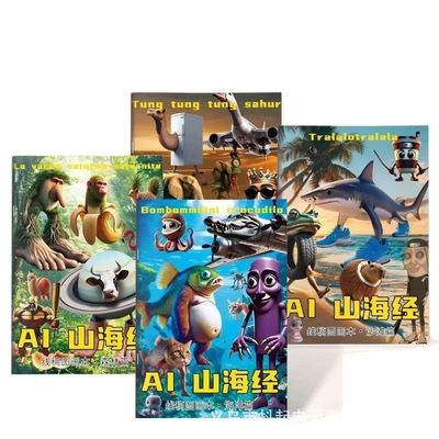 Italian Brainrot Child Cartoon Coloring Book Tung Tung Tung