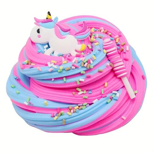 70ML Bubble Gum Cotton Mud Colored Candy Mud Colored Unicorn
